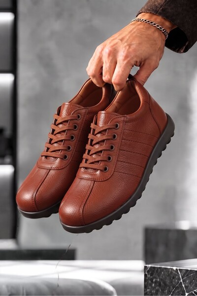 BIG KING Pamper Herren-Schnürschuhe aus echtem Leder