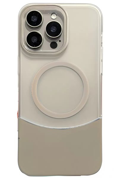 Eldenör Joko iPhone 14 Pro Max Compatible Velar Magsafe Cover - Natural Grey