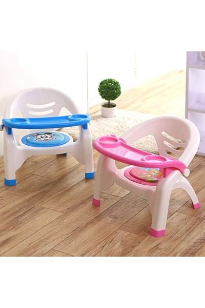 Generic Brand Pink and Blue Multi-Functional Baby Dining and Sitting Chair
