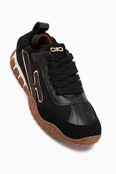 Limoya Sneakers - Negru - Tocuri joase (1-4 cm)