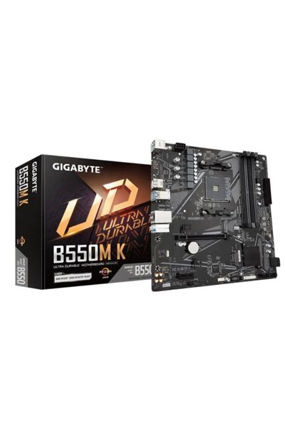 Gigabyte B550M K DDR4 4733MHZ 1XHDMI 1XDP 1XM.2 MATX AM4 (AMD AM4 5000/5000G/...