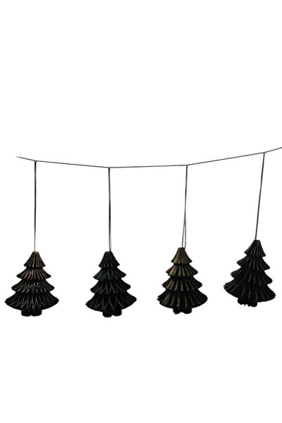 Generic Brand Set of 4 Christmas Decorations 10 cm, Hanging Decorative Orname...
