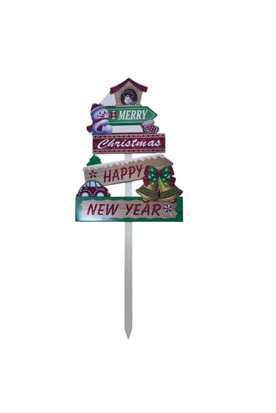 Generic Brand Christmas and New Year decoration with spike for outdoor use, s...