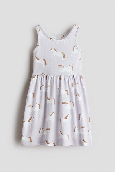 H&M Printed cotton dress