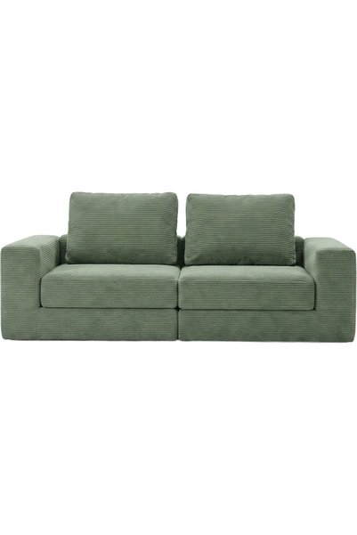 Evessan 90X180 Koltuk Çekyat - Pratik Yer Yatağı - Fitilli Kadife Kumaş - Akt...