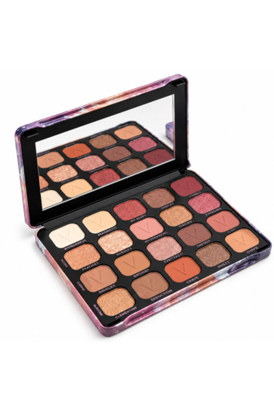 Victoria - Naughty Nude Eyeshadow Palette – 18 Colors - Shade 01