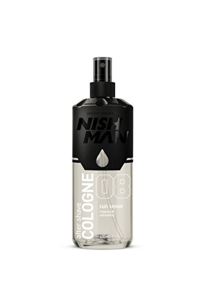 NISHMAN After Shave Cologne 08 Sun Sense Refreshing Soothing 400 ml