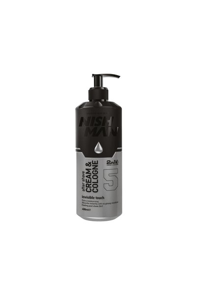 NISHMAN After Shave Cream & Cologne 2in1 2 Arctic Blue 400 ml