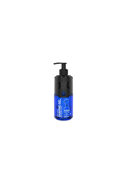 NISHMAN Fresh Active Shaving Gel 1 Energizing Effect Smooth Shaving 400 ML