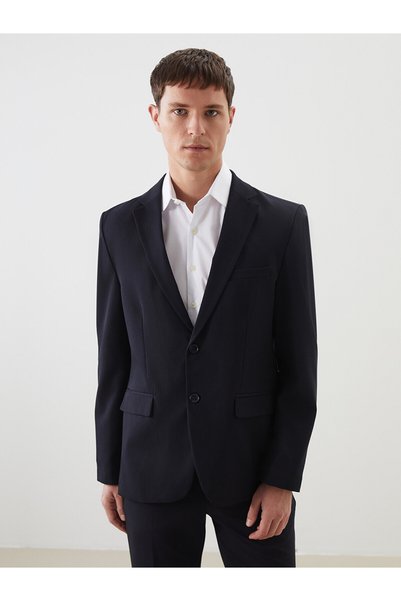 LC Waikiki Nevavm Farkıyla Lcw Business Navy Blue Plain Standard & Regular Me...