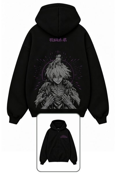 Fuddy Moda Unisex Oversize My Hero Academia Tomura Shigaraki Φούτερ με στάμπα...
