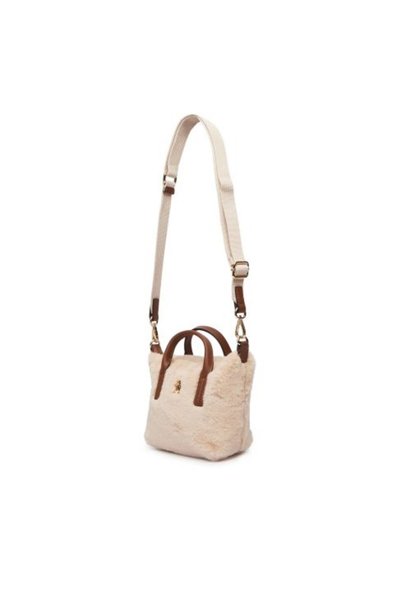 Tommy Hilfiger POPETTE MICRO BEJ KADIN TOTE ÇANTA