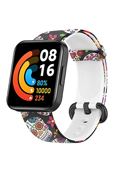 XGSM Curea de silicon pentru Xiaomi Redmi Watch 2 Lite, Cranii colorate