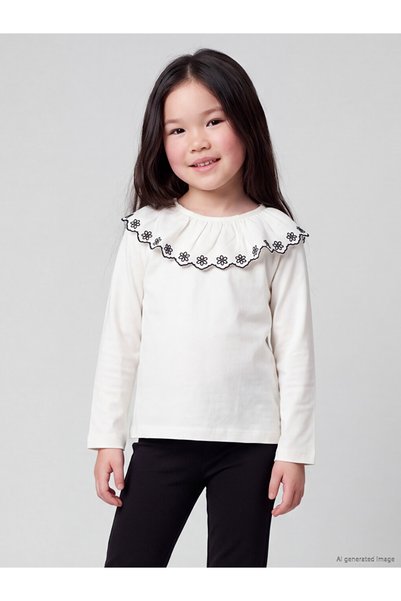 LC Waikiki I Embroidered Girls' T-Shirt and Leggings from Freezen Store