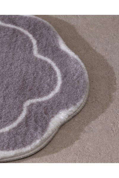 Madame Coco Caline Bath Mat - Gray