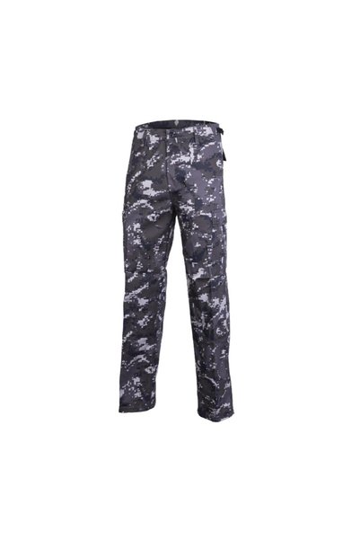 Mil-Tec Παντελόνι BDU Ranger Field Pants Black Digital XXL