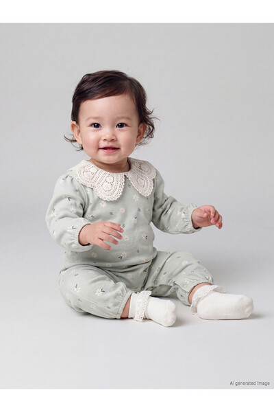 LC Waikiki I Bebe Roba Collar Printed Baby Girl Jumpsuit from Freezen Store