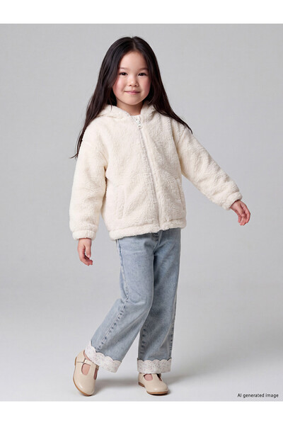 LC Waikiki Esvab • Modern & Distinctive Standard Fit Ruffled Girls' Jeans
