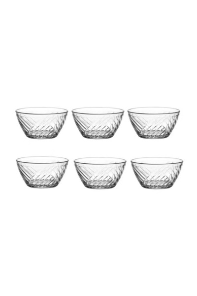 LAV 6-Piece Elis Bowl Set Clear 215 ml
