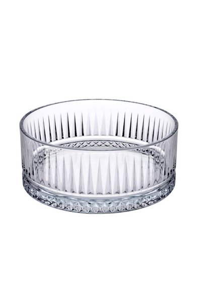Paşabahçe Pasabahce Elysia Bowl 510 cc, 2-Piece Glass Bowl Set GB, Clear