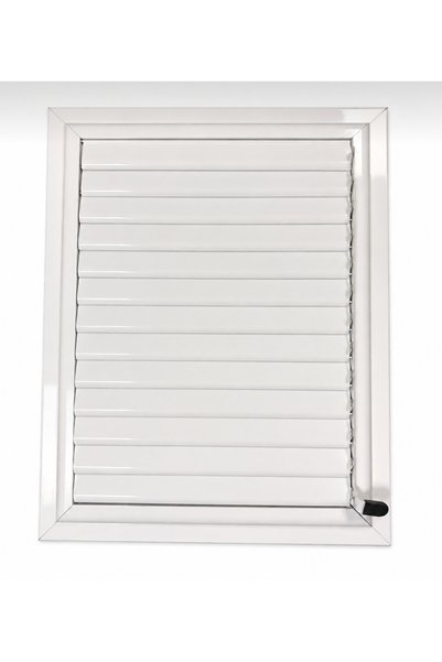Doğuş Life 50x55 Beyaz Alüminyum Menfez Banyo Wc Panjur Havalandırma