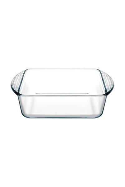 Borcam Square Glass Tray Clear 1040 ml