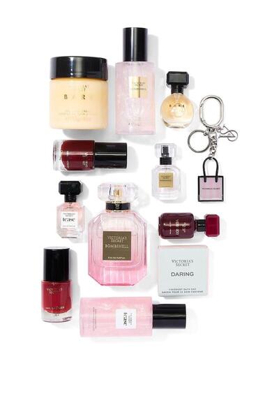 Victoria's Secret 12'li Koku Hediye Seti - Bombshell EDP 50 ml, Mini Parfümle...