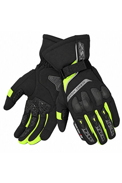 LS2 Snow Evo H20 Kışlık Eldiven (Siyah-Neon Sarı)