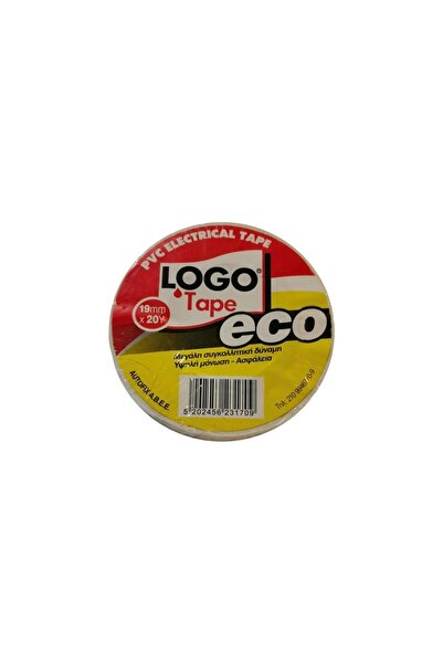 LOGO ΜΟΝΩΤΙΚΗ ΤΑΙΝΙΑ 19mmX20y ΛΕΥΚΗ