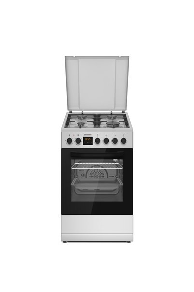 Heinner Aragaz combinat HFSC-S65MIXFD-SL, 50X60 cm, 4 arzătoare, temporizator...
