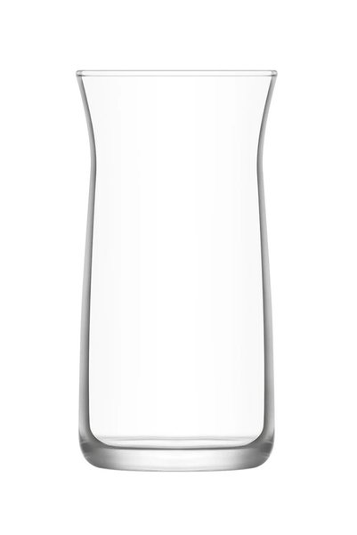 LAV 6 Pieces Vera Long Drink Tumbler, 370 Ml - Clear, White