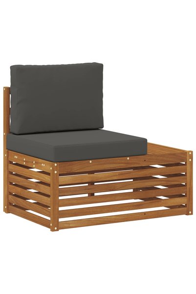 vidaxl Canapea de exterior cu cotieră 91 x 63 x 73 cm