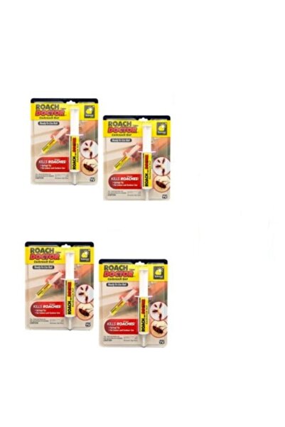 Roach Doctor Set de 4 soluții insecticide tip seringă, repelent pentru gândac...