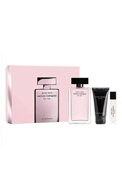 Narciso Rodriguez MUSC NOIR FOR HER (W) SET EDP 100 مل + EDP 10 مل + لوشن للج...
