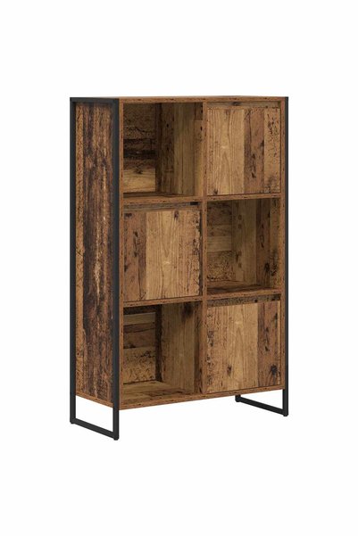 vidaxl Dulap pentru cărți 68 x 30 x 108.5 cm Lemn prelucrat Lemn Vechi