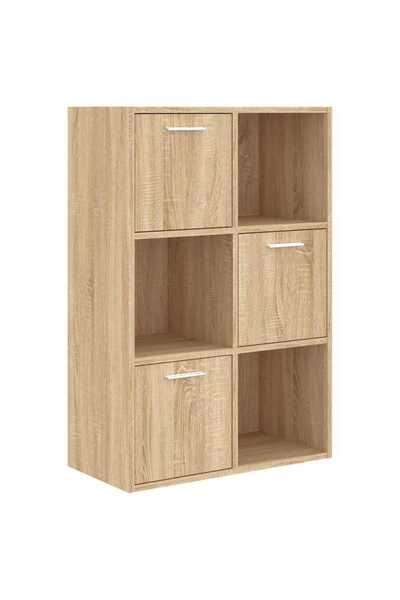 vidaxl Dulap de depozitare stejar Sonoma 60x29,5x90 cm, lemn prelucrat