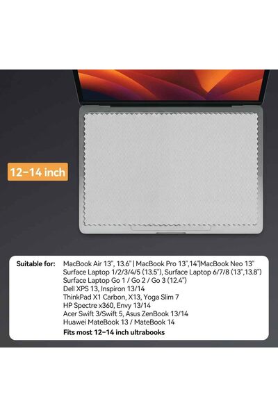 T Tersely Blanket Screen Keyboard Imprint Protection Microfiber Liner