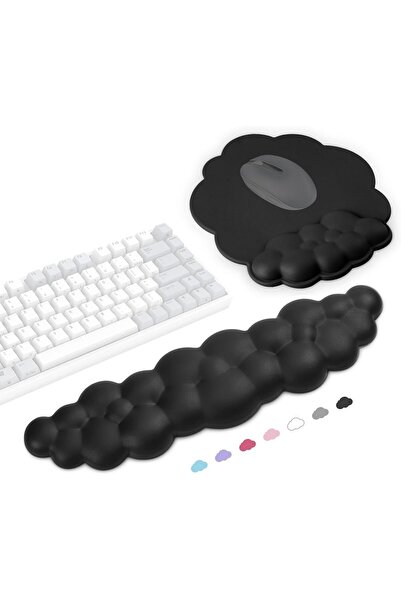 FDTY Cloud Wrist Rest Gaming Keyboard and Mouse Pad Comfort for Your Wrists a...
