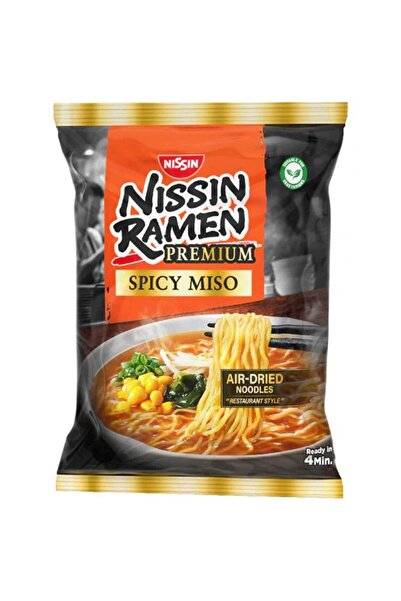 Nissin Tăiței Instant Ramen Premium Miso Picant 90,7 g