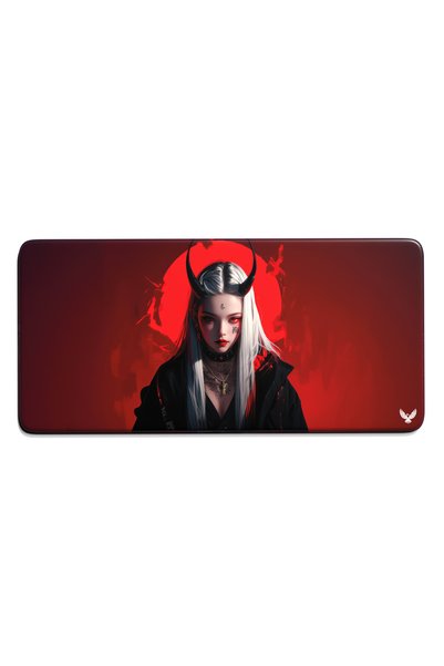 Ravenmox Oni 80x40 cm Büyük Boy Gaming Mouse Pad