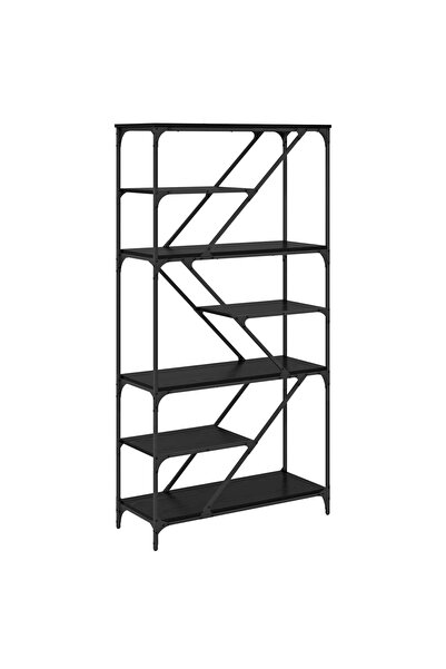 vidaxl Raft pentru cărți 9 niveluri 91 x 36 x 176 cm Lemn prelucrat