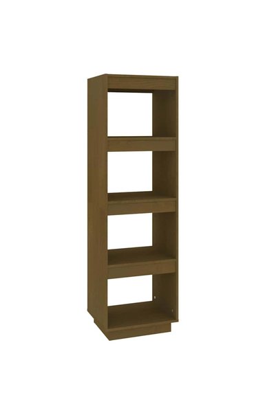 vidaxl Bibliotecă/Separator cameră maro miere 40x35x135cm lemn pin