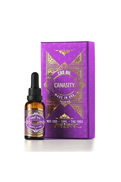 Canasity Ulei CBD 40% Spectru Larg 10 ml – 4.000 mg CBD în ulei MCT