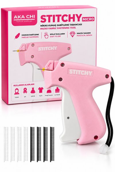 AKA CHI STITCHY MICRO Kumaş Sabitleme Tabancası – Mikro Kılçık Tabancası – 4....