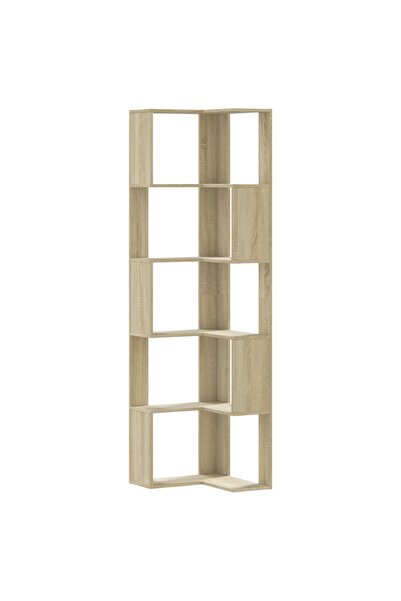 vidaxl Bibliotecă 5 niveluri stejar sonoma 50x50x179cm lemn prelucrat