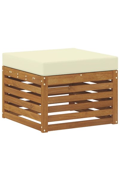 vidaxl Taburet pentru exterior Lemn Solid de Acacia