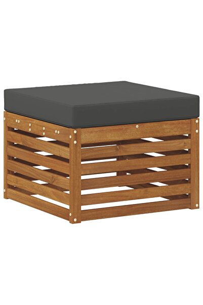 vidaxl Taburet pentru exterior Lemn Solid de Acacia