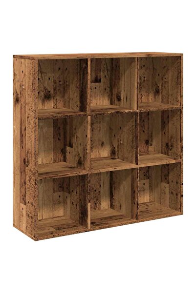 vidaxl Bibliotecă, lemn vechi, 98x29x97,5 cm
