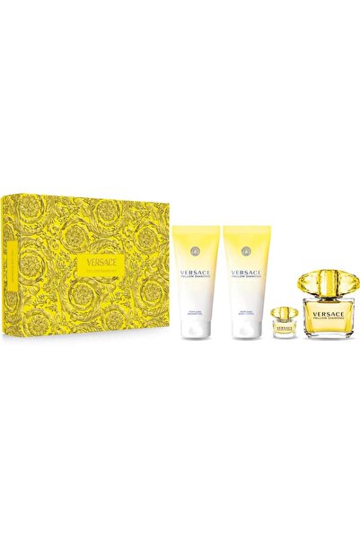 Versace YELLOW DIAMOND (W) SET EDT 90 ml+EDT 5 ml+PRFM BODY LOTION 100 ml+PRF...