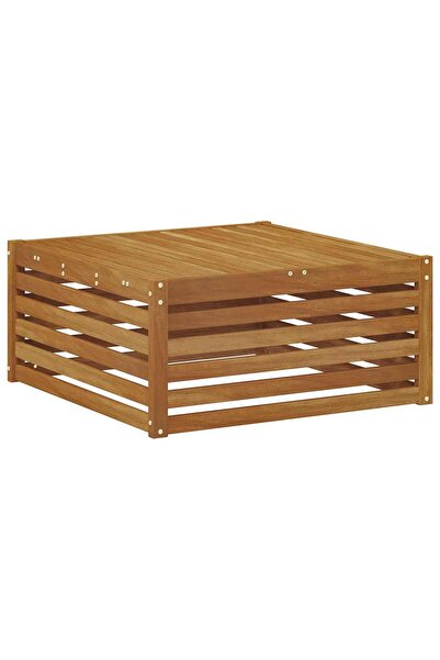 vidaxl Masă de exterior Lemn Solid de Acacia 79 x 79 x 37 cm